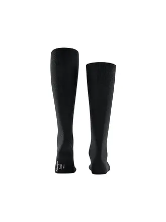 BURLINGTON | Chaussettes hautes pour homme LEEDS 40-46 sun | schwarz
